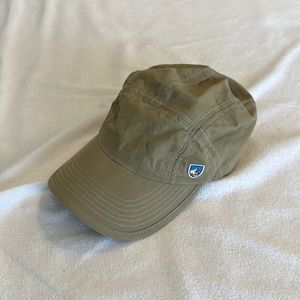 KUHL Renegade 5 Panel Khaki Hat Cap OUTDOORS HIKER SPORT CAMP adjustable Rugged